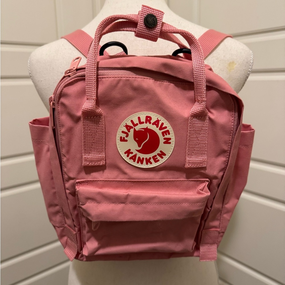 Fjällräven Kånken Pink Mini Backpack - EUC